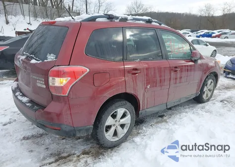 2015 Subaru Forester 2.5I Premium z USA, uszkodzony, nr VIN JF2SJADC0FH803757